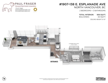 1907 138 E Esplanade Esplanade, North Vancouver, BC, North Vancouver — Apartment/Condo for sale