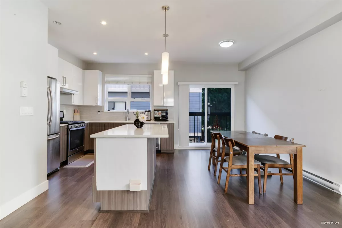 Kitchen Island Photo of 9 6028 Maple Road, Richmond, BC