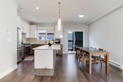 Kitchen Island Photo of 9 6028 Maple Road, Richmond, BC