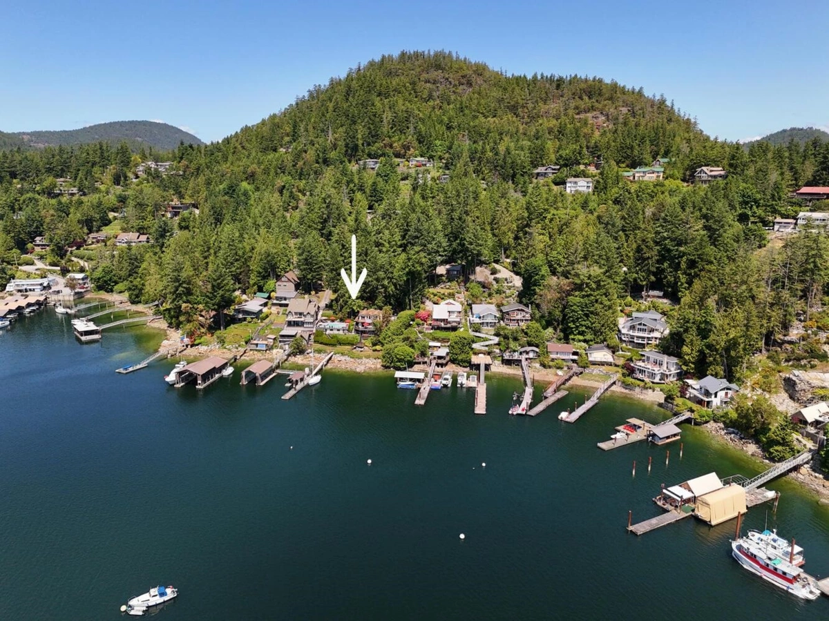 Backyard Photo of 4836 Sinclair Bay Road, Garden Bay, BC