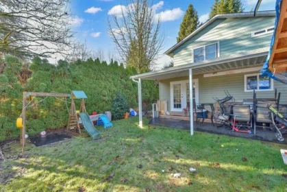 Aerial View of 9068 146a Street, Surrey, BC