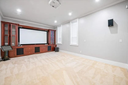 Basement Recreation Room Photo of 6431 Bassett Road, Richmond, BC