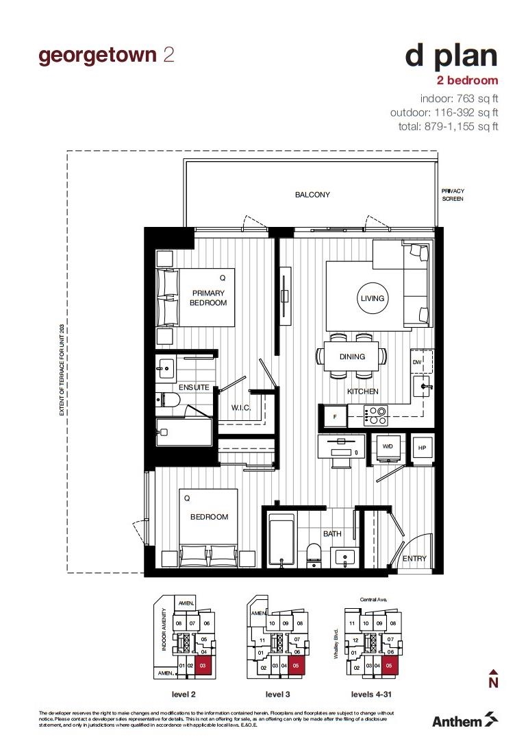 Breakfast Nook Photo of 705 13738 Central Avenue, Surrey, BC