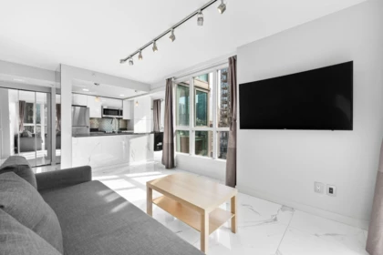 Living Room Photo of 702 1188 Howe Street, Vancouver, BC
