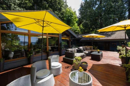 Front exterior of 315 Bayview Road, Lions Bay, BC