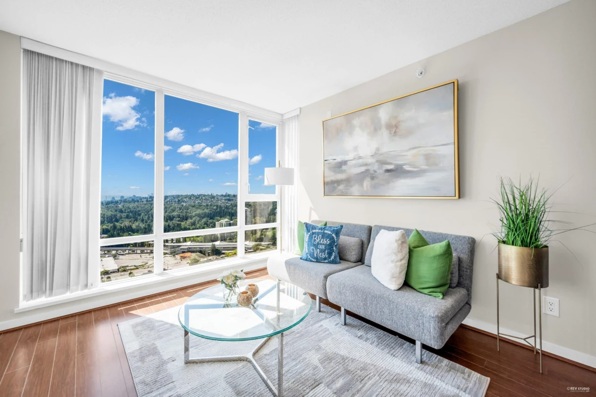 Family Room Photo of 2906 9888 Cameron Street, Burnaby, BC