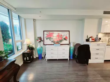 Powder Room Photo of 307 3699 Sexsmith Road, Richmond, BC