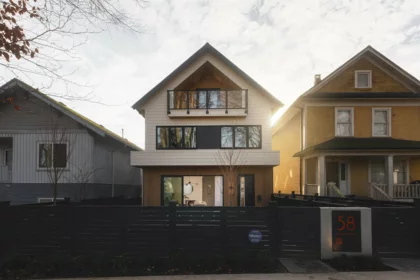 Exterior Rear Photo of 1 58 E 40th Avenue, Vancouver, BC