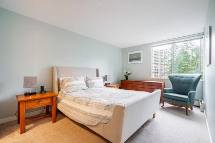 Bedroom 2 Photo of 507 2020 Fullerton Avenue, North Vancouver, BC