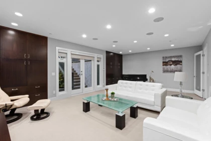 Aerial View of 5390 Elm Street, Vancouver, BC