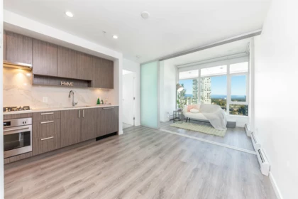 Living Room Photo of 3305 13350 Central Avenue, Surrey, BC