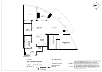 2203 58 Keefer Place, Vancouver, BC, Vancouver — Apartment/Condo for sale