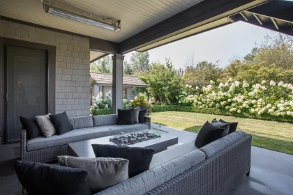 Aerial View of 3280 Semlin Drive, Richmond, BC