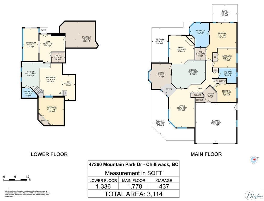 Dining Area Photo of 47360 Mountain Park Drive, Chilliwack, BC