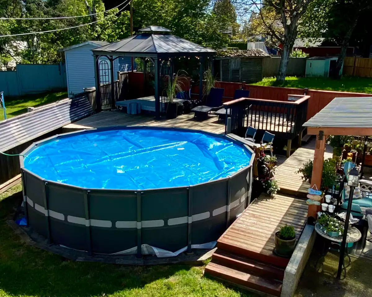 Swimming Pool Photo of 7030 E Brewster Drive, Delta, BC