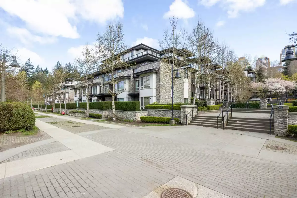 Exterior Rear Photo of 311 7428 Byrnepark Walk, Burnaby, BC