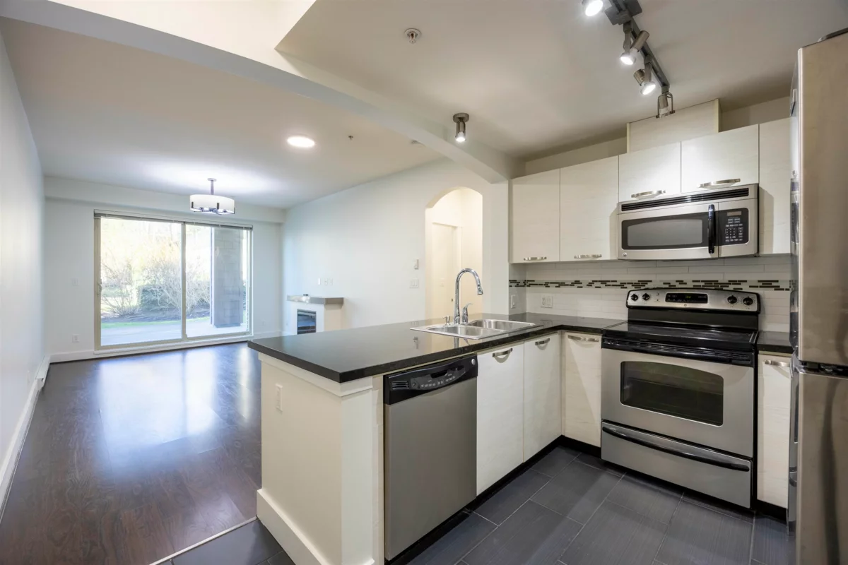 Kitchen Photo of 311 7428 Byrnepark Walk, Burnaby, BC