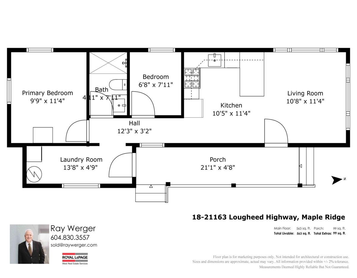 Front Yard Photo of 18 21163 Lougheed Highway, Maple Ridge, BC