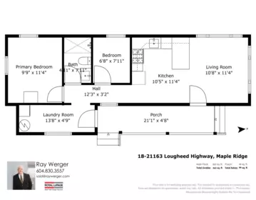 Front Yard Photo of 18 21163 Lougheed Highway, Maple Ridge, BC