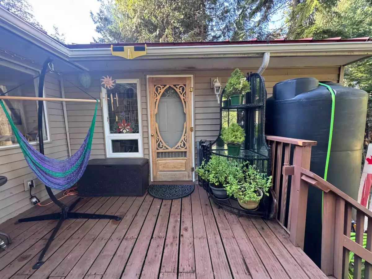 Backyard Photo of 559 Blitz Road, Mayne Island, BC