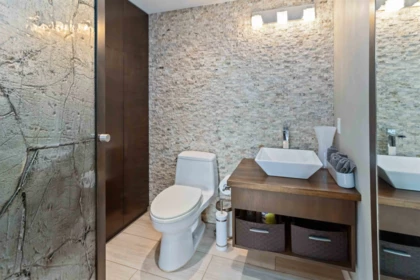 Powder Room Photo of 2803 4400 Buchanan Street, Burnaby, BC