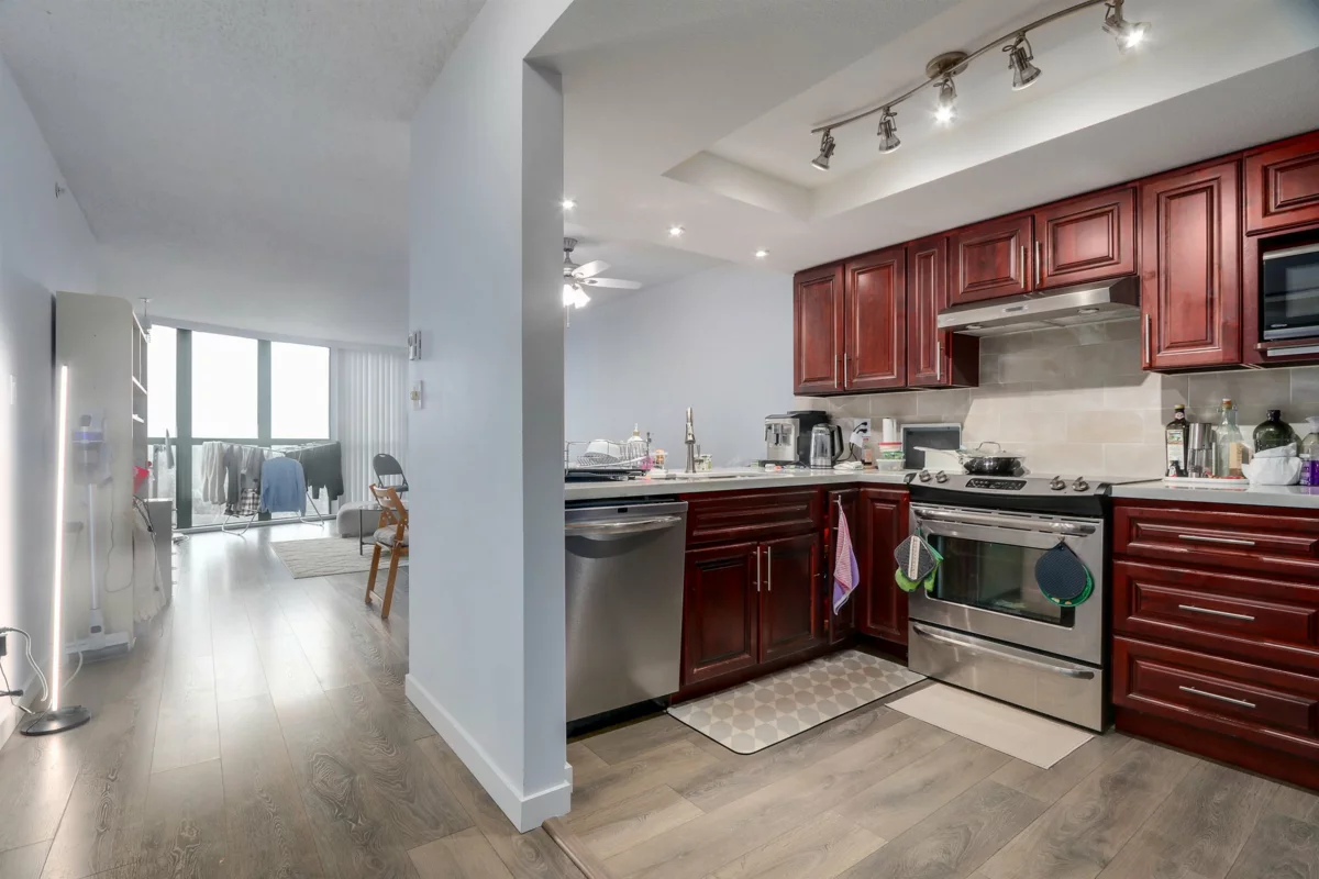 Exterior Rear Photo of 1004 1190 Pipeline Road, Coquitlam, BC