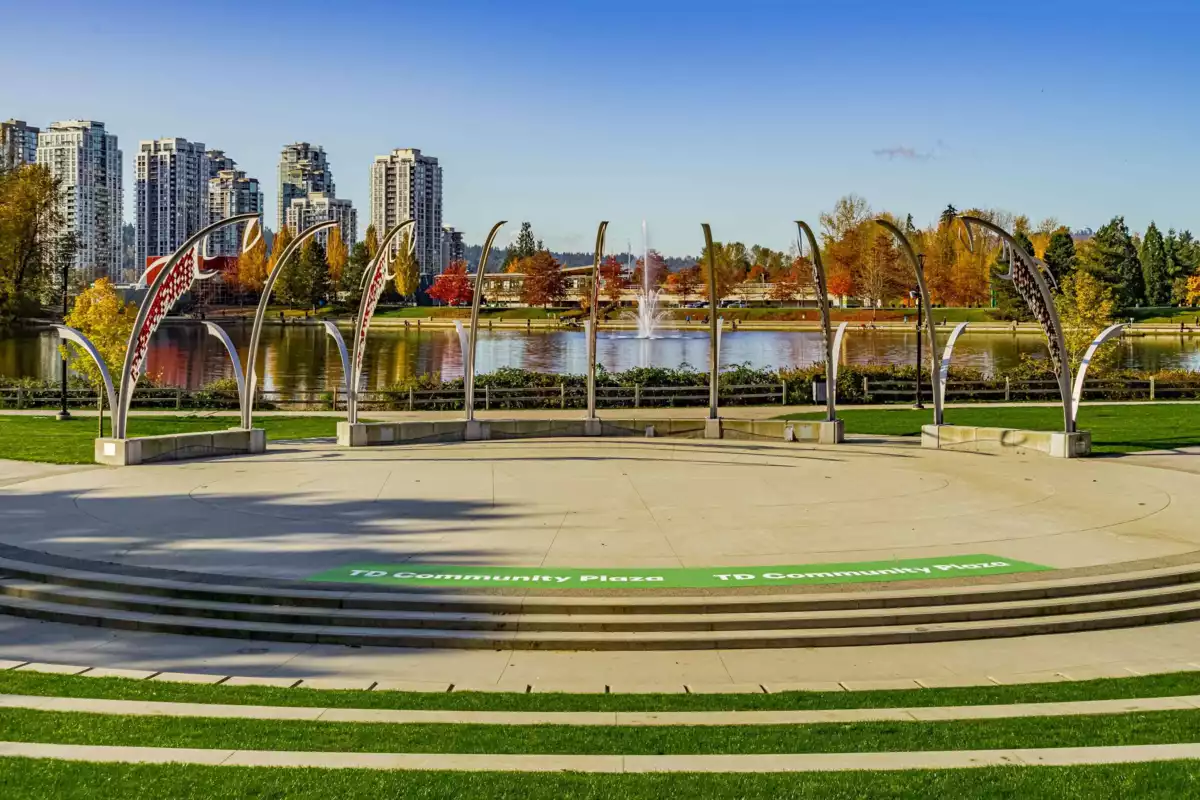 Neighborhood Park Photo Near 108 1215 Pacific Street, Coquitlam, BC
