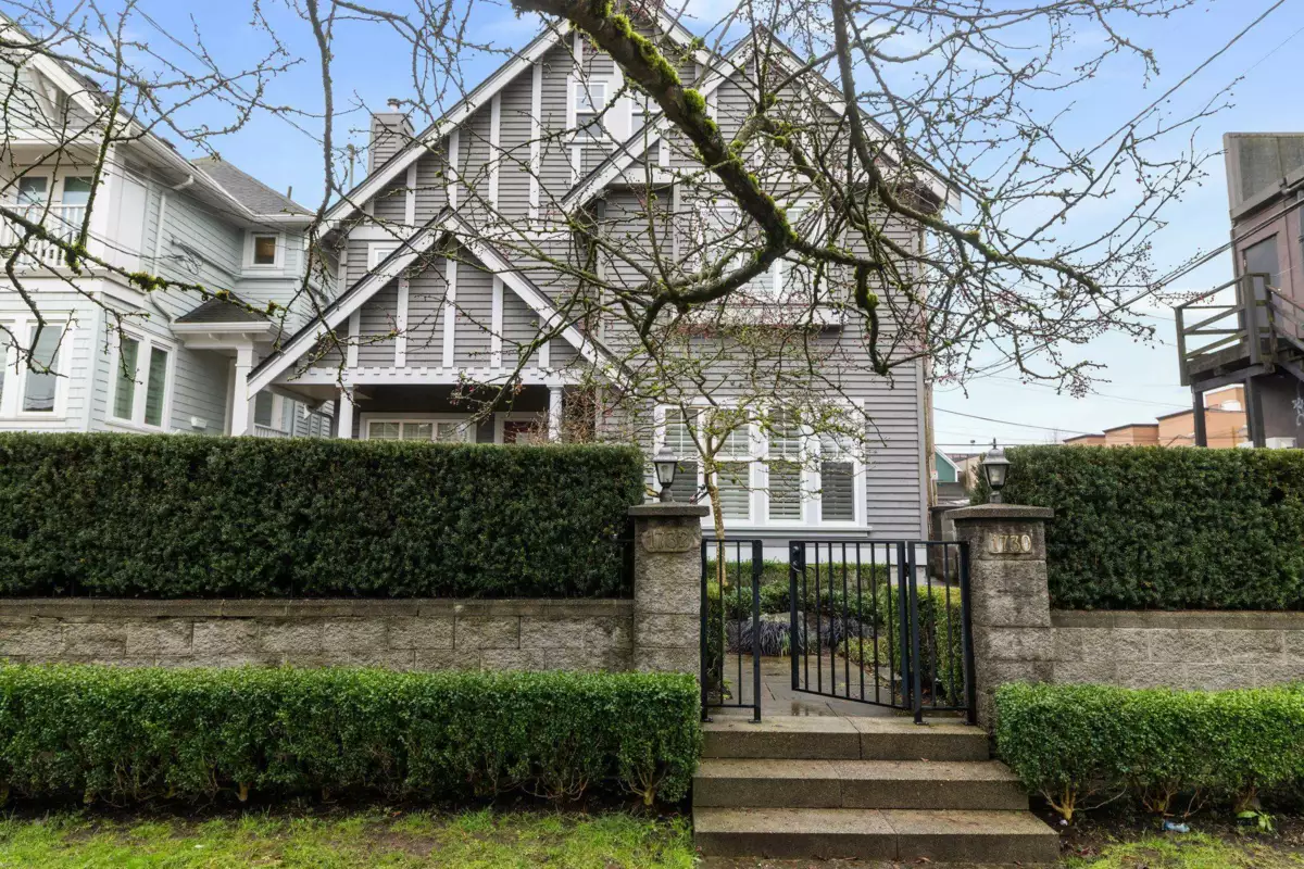 Aerial View of 1730 Kitchener Street, Vancouver, BC