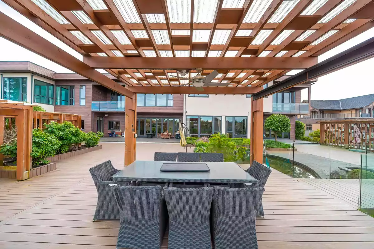 Aerial View of 11491 Blundell Road, Richmond, BC