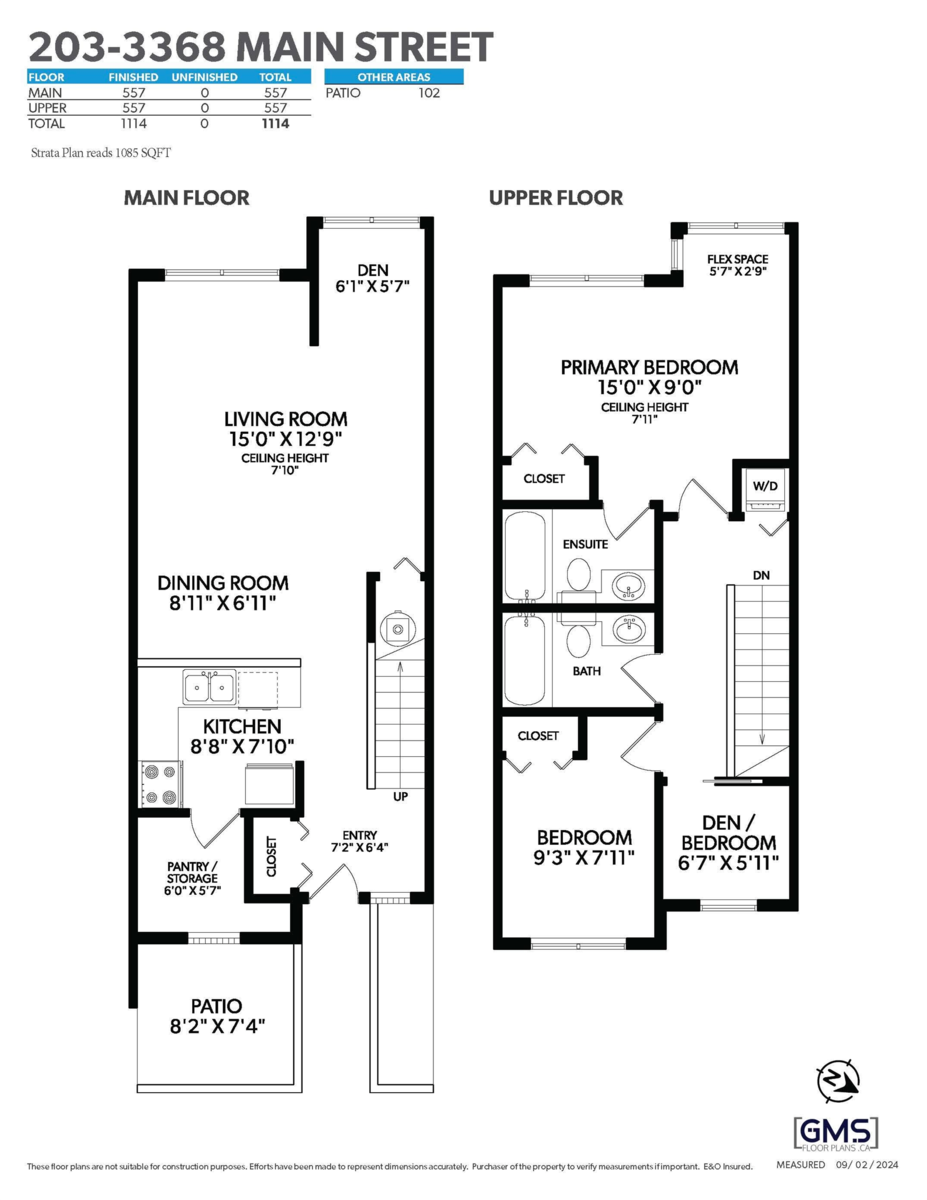 Bedroom 3 Photo of 203 3368 Main Street, Vancouver, BC