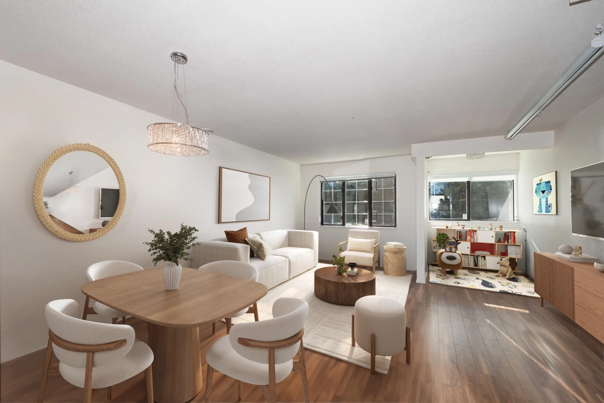 Living Room Photo of 203 3368 Main Street, Vancouver, BC