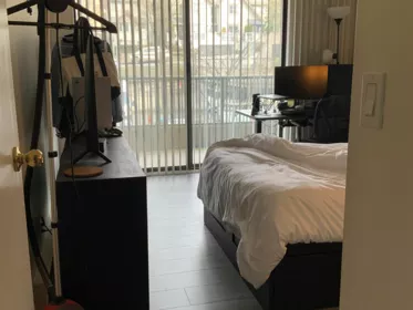 Primary Bedroom Photo of 206 3760 Albert Street, Burnaby, BC