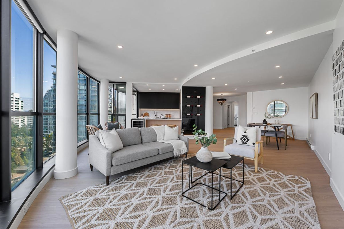 Exterior Rear Photo of 1001 1888 Alberni Street, Vancouver, BC