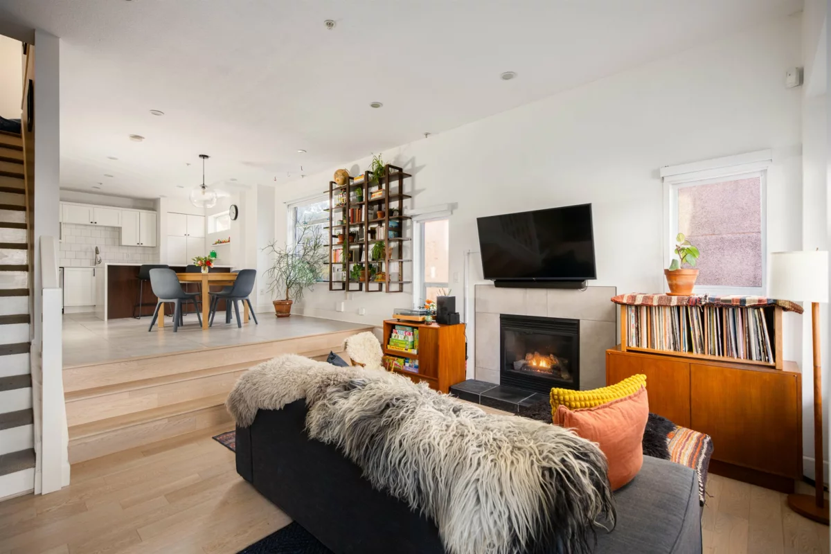 Living Room Photo of 1732 E Georgia Street, Vancouver, BC