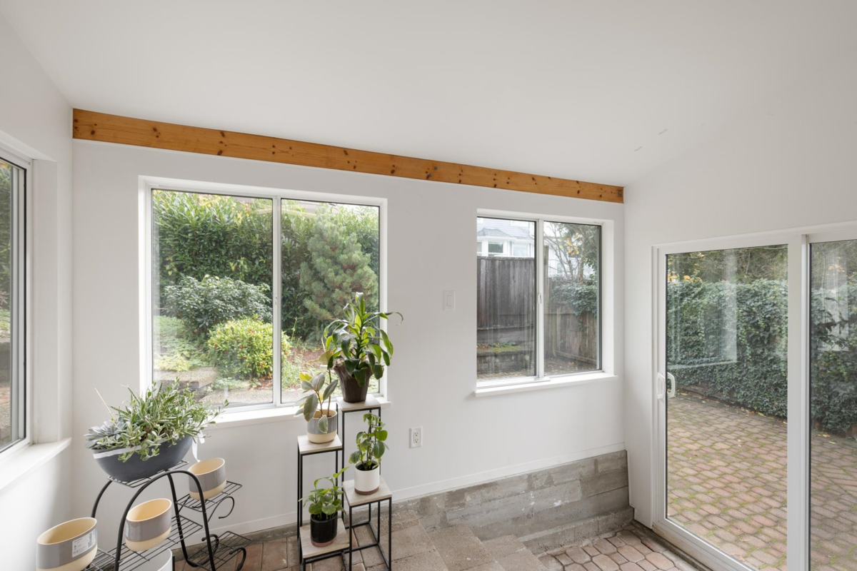 Aerial View of 4050 St. Pauls Avenue, North Vancouver, BC