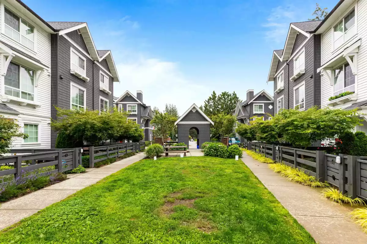 Aerial View of 7 19696 Hammond Road, Pitt Meadows, BC