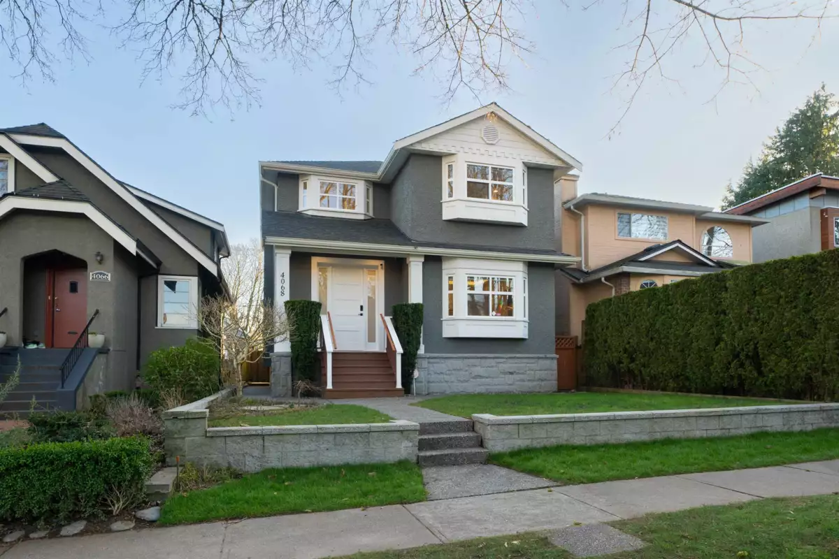 Exterior Front Photo of 4068 W 15th Avenue, Vancouver, BC