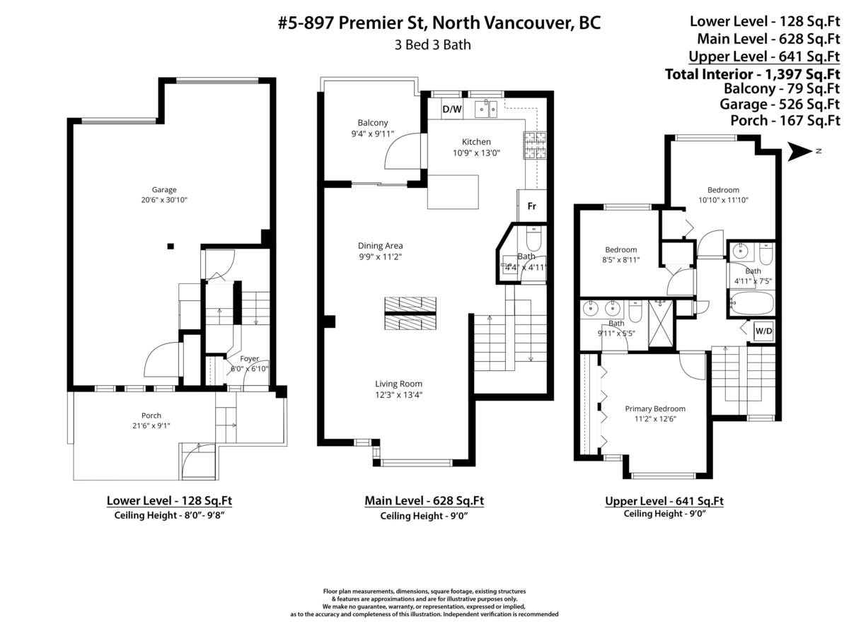Street View Photo of 5 897 Premier Street, North Vancouver, BC