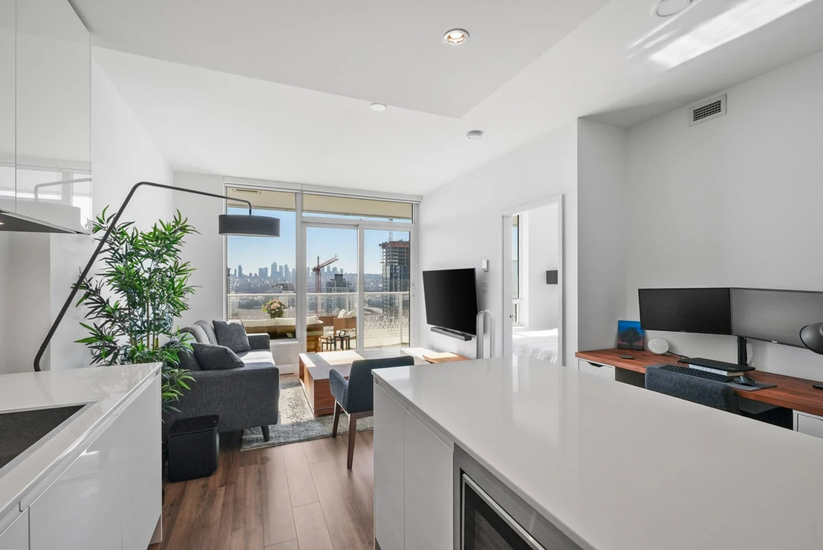 Kitchen Island Photo of 1804 4650 Brentwood Boulevard, Burnaby, BC