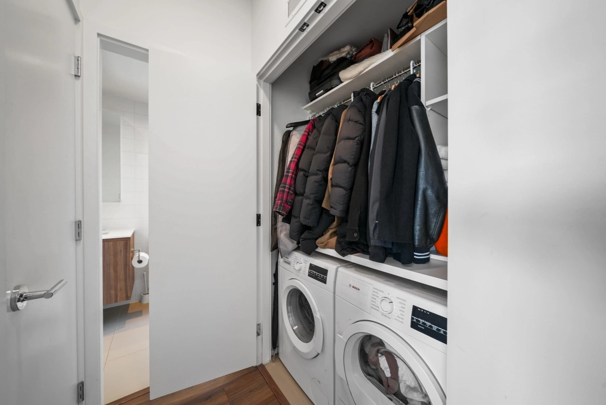 Laundry Room Photo of 1804 4650 Brentwood Boulevard, Burnaby, BC