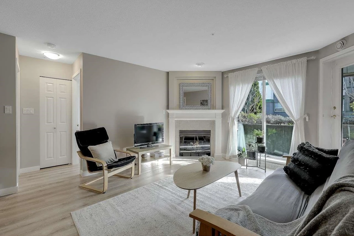 Living Room Photo of 208 1576 Merklin Street, White Rock, BC