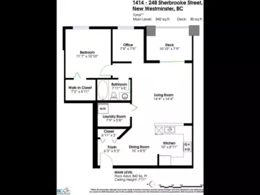 Outdoor Patio Photo of 1414 248 Sherbrooke Street, New Westminster, BC