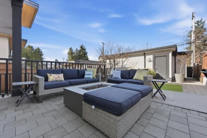 Aerial View of 212 E 18th Street, North Vancouver, BC