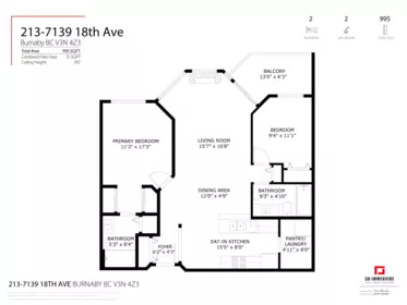 213 7139 18th Avenue, Burnaby, BC, Burnaby — Apartment/Condo for sale