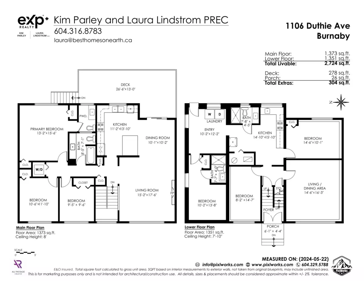 Living Room Photo of 1106 Duthie Avenue, Burnaby, BC
