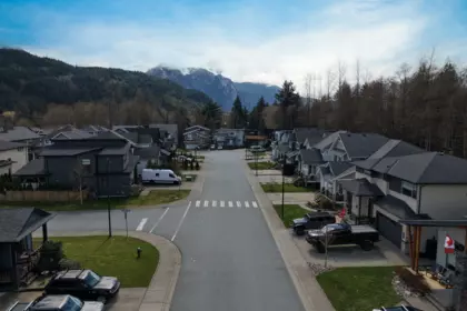 Aerial View of 39226 Falcon Crescent, Squamish, BC