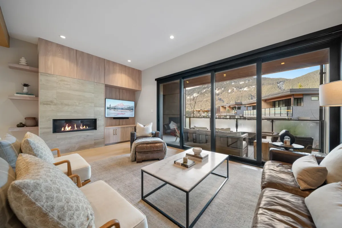 Living Room Photo of 4 1350 Cloudburst Drive, Whistler, BC