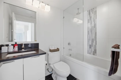 Powder Room Photo of 3301 2968 Glen Drive, Coquitlam, BC