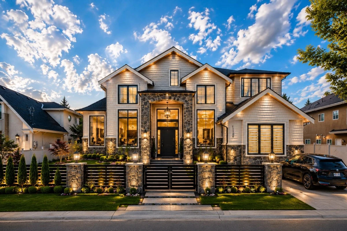 Exterior Rear Photo of 11240 Bird Road, Richmond, BC