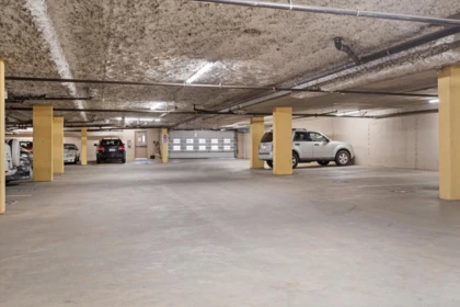 Garage Interior Photo of 404 45769 Stevenson Road, Sardis, BC